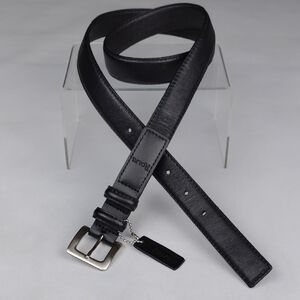 Rolfs Men's Black Leather Belt.